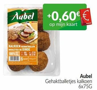 Aubel gehaktballetjes kalkoen