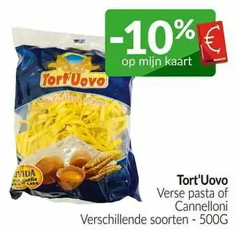Intermarché Tort’uovo verse pasta of cannelloni aanbieding