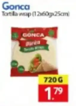 Tanger Markt Tortilla wrap aanbieding