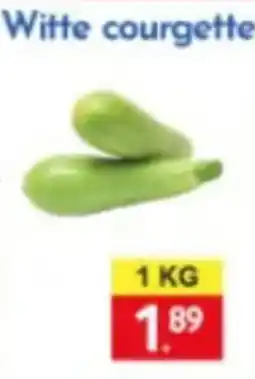 Tanger Markt Witte courgette aanbieding