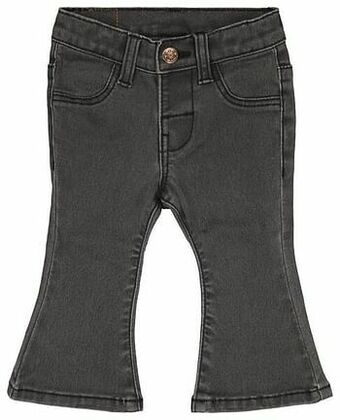 HEMA HEMA Baby Jog Denim Flared Zwart (zwart) aanbieding