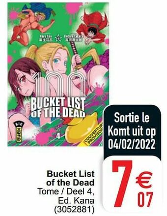Cora Bucket list of the dead aanbieding