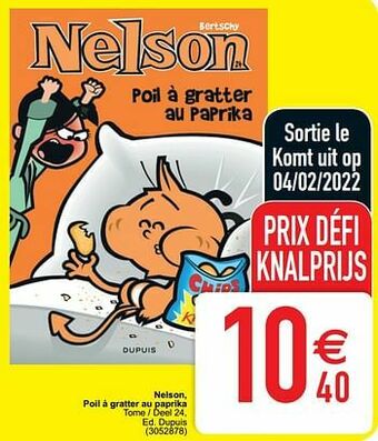 Cora Nelson poil à gratter au paprika aanbieding