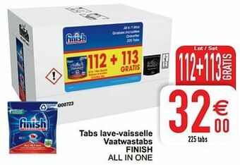 Cora Tabs lave-vaisselle vaatwastabs finish all in one aanbieding