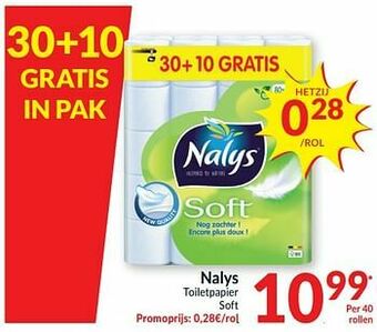 Nalys toiletpapier soft