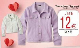 Cora Veste en jeans - jeansvest aanbieding