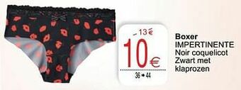 Cora Boxer impertinente aanbieding