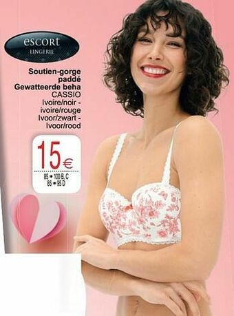 Cora Soutien-gorge paddé gewatteerde beha cassio aanbieding