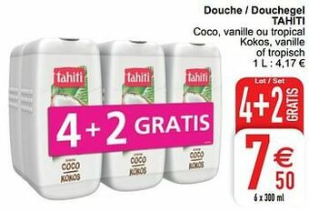 Douche - douchegel tahiti