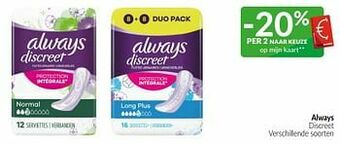 Intermarché Always discreet aanbieding