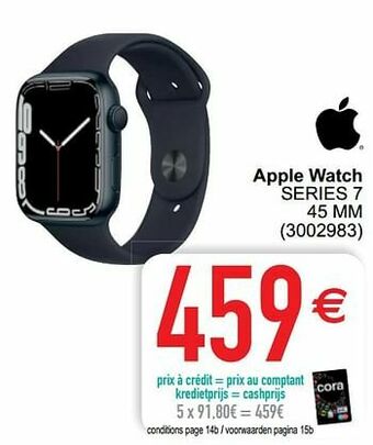 Cora Apple watch series 7 aanbieding