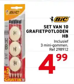 Trafic Set van 10 grafietspotloden hb aanbieding