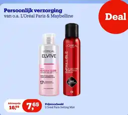 Bol.com L'oreal paris setting mist aanbieding