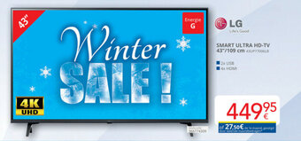 Eldi LG SMART ULTRA HD-TV 43"/109 cm aanbieding