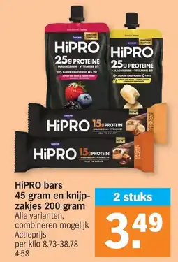 Albert Heijn HiPRO bars aanbieding