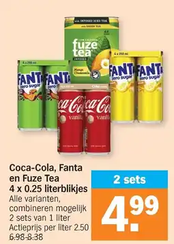 Albert Heijn Coca-Cola, Fanta en Fuze Tea aanbieding