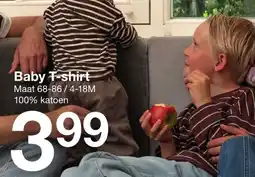 Zeeman Baby T-shirt aanbieding