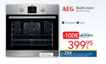 AEG Multi oven