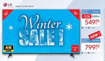 Eldi LG Smart Ultra HD-TV aanbieding