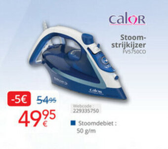 Eldi Calor Stoomstrijkijzer aanbieding