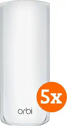 Coolblue Netgear Orbi RBE773 5-pack aanbieding
