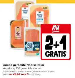 Jumbo Jumbo gerookte Noorse zalm aanbieding