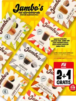 Jumbo Jumbo's dolce gusto koffiecups aanbieding