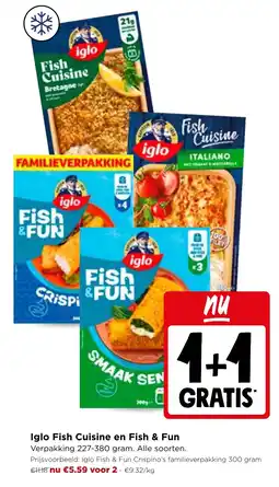 Jumbo Iglo Fish Cuisine en Fish & Fun aanbieding