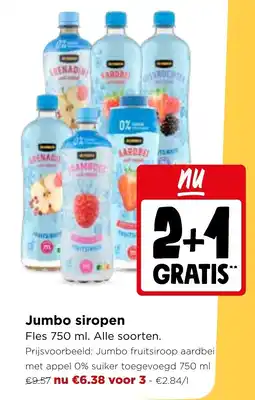 Jumbo Jumbo siropen aanbieding
