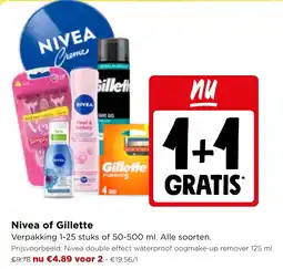 Jumbo Nivea of Gillette aanbieding