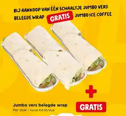 Jumbo Jumbo vers belegde wrap aanbieding