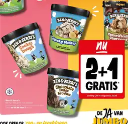 Jumbo Ben & Jerry's aanbieding