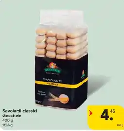 Carrefour Savoiardi classici Gecchele aanbieding