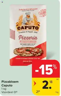 Carrefour Pizzabloem Caputo aanbieding