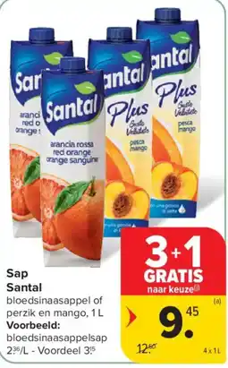 Carrefour Sap Santal aanbieding