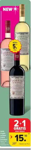 Carrefour Italië Puglia Doppio Passo Primitivo aanbieding