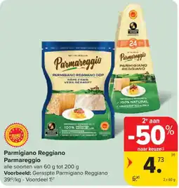 Carrefour Parmigiano Reggiano Parmareggio aanbieding