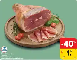 Carrefour Rauwe Italiaanse ham aanbieding