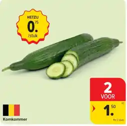 Carrefour Komkommer aanbieding