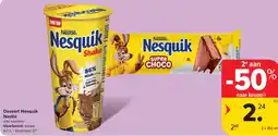Carrefour Nesquik shake aanbieding