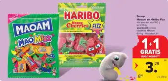 Snoep Maoam en Haribo Fizz