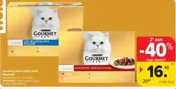 Carrefour Voeding voor katten Gold Gourmet aanbieding