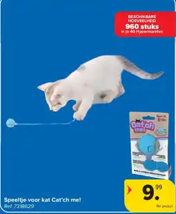 Carrefour Speeltje voor kat Cat'ch me! aanbieding