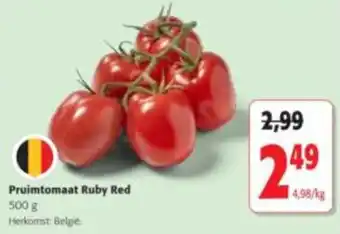 Colruyt Pruimtomaat Ruby Red aanbieding
