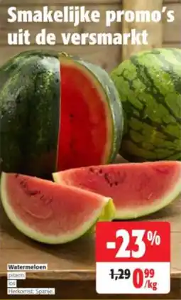 Colruyt Watermeloen aanbieding