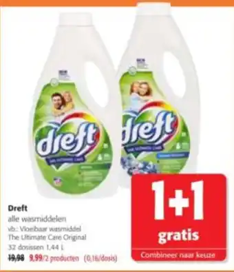 Dreft alle wasmiddelen