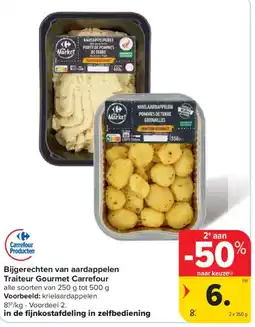 Carrefour Market Bijgerechten van aardappelen Traiteur Gourmet Carrefour aanbieding