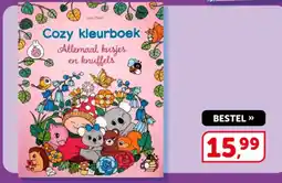 Boekenvoordeel Cozy kleurboek aanbieding