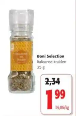 Colruyt Boni Selection Italiaanse kruiden aanbieding