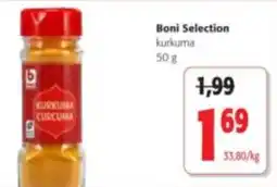 Colruyt Boni Selection kurkuma aanbieding